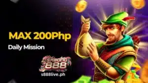 Ang mga tapat na manlalaro sa mundo ng online na pagsusugal ay may pagkakataon na ngayong tuklasin ang "MAX 200PHP DAILY MISSION". Ang eksklusibong alok na ito ay nagbibigay-daan sa mga manlalaro na mapahusay ang kanilang karanasan sa paglalaro at potensyal na manalo ng mga pang-araw-araw na bonus na hanggang 200 Philippine Pesos (PHP). Sa artikulong ito, susuriin natin ang mga detalye ng kapana-panabik na pang-araw-araw na gawaing ito at magbahagi ng mga tip kung paano i-maximize ang mga benepisyo nito sa S888 LIVE.